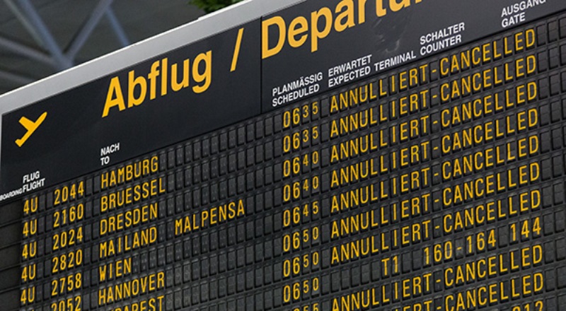 Germania Anulări și întârzieri ale zborurilor