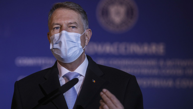 iohannis pasaport vaccinare