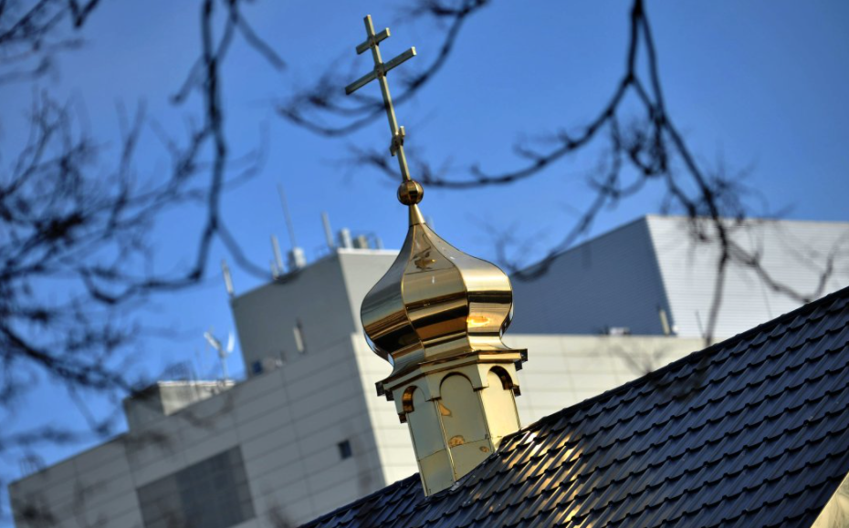 biserica rusa din Berlin a fost atacată