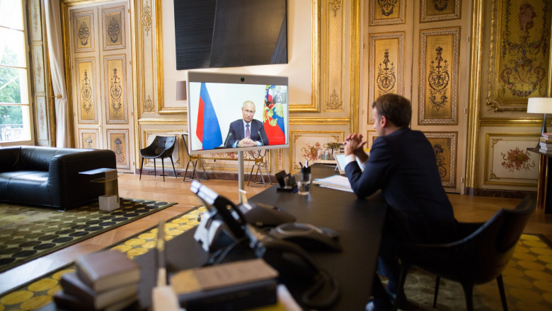 preşedintele Franţei discuţie Putin