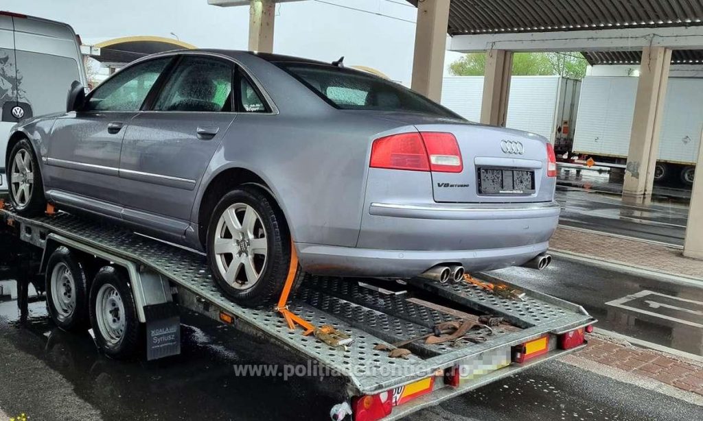 Audi A6 furat din Germania
