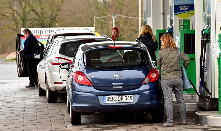Blocaje benzinării Germania iunie
