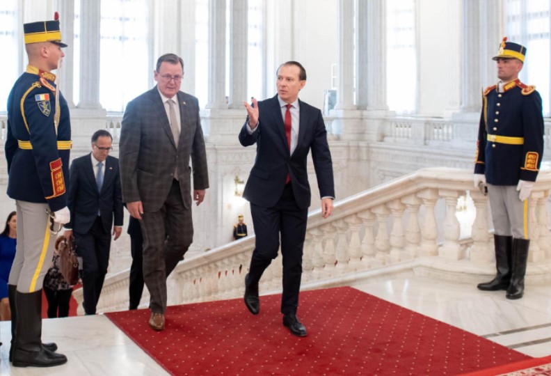 Florin Cîţu s-a întâlnit cu preşedintele Bundesrat, Bodo Ramelow