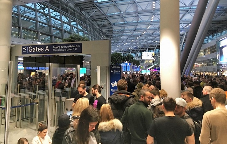 Haos aeroporturile Germania zboruri anulate