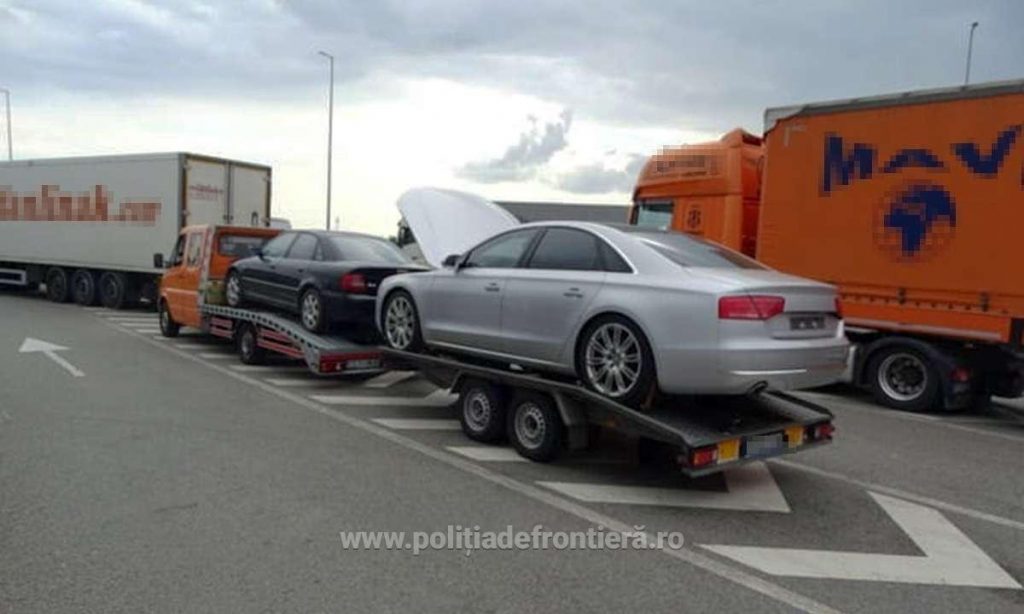 autoturism Audi furat din Germania