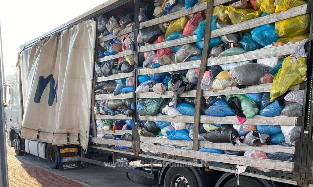 Deșeuri trimise din Germania în România