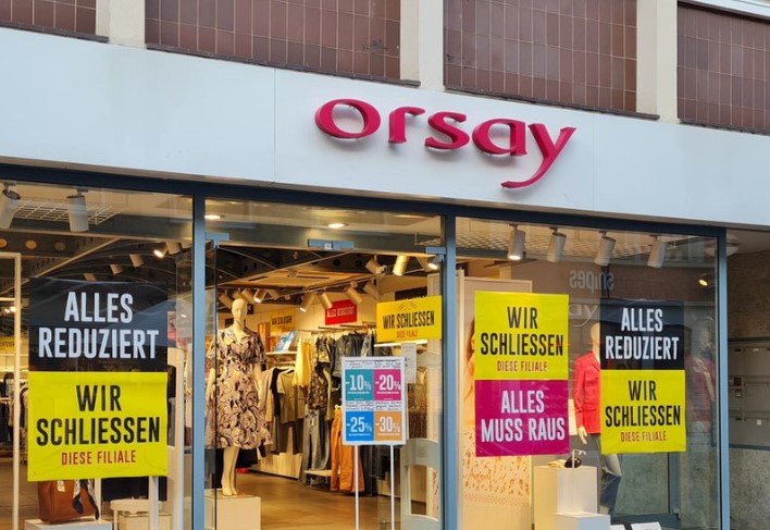 Orsay închide toate magazinele din Germania