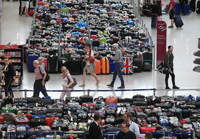 5.000 bagaje pierdute fiecare zi Frankfurt