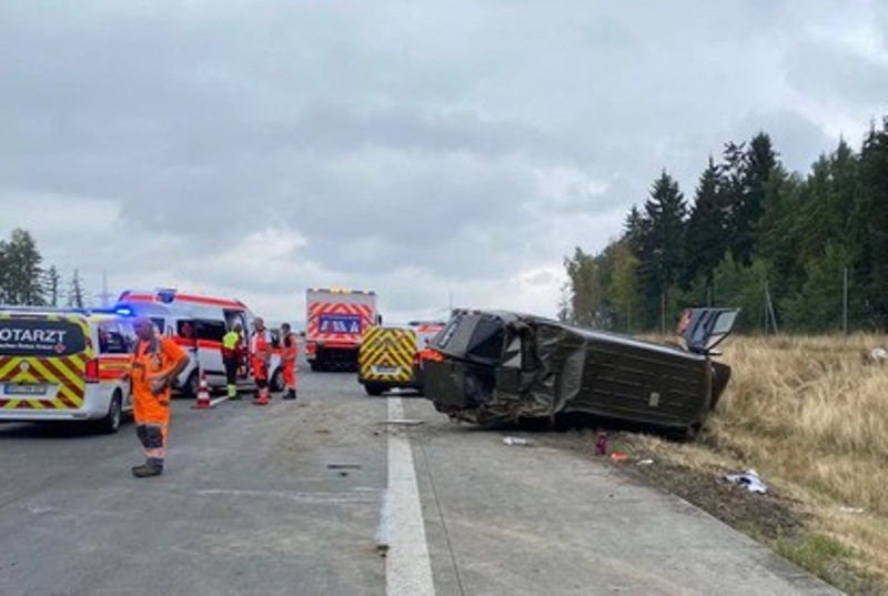 Dubă cu români implicată într-un accident în Germania