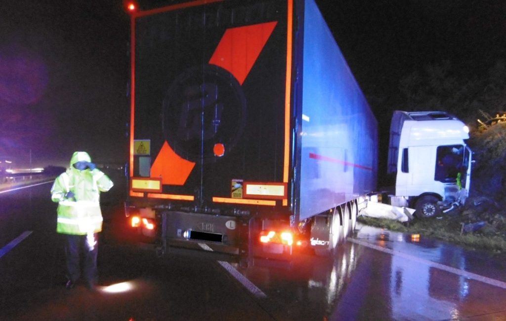 camion condus de o româncă în Germania