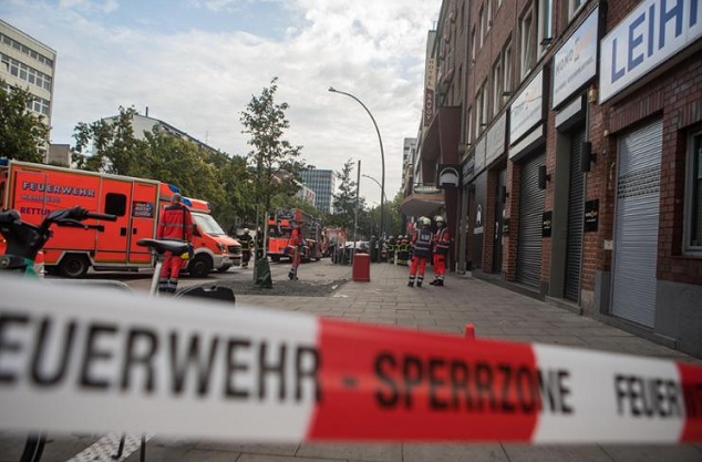 Hotel Hamburg evacuat mirosului