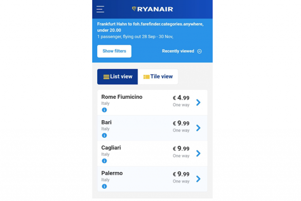 Zboruri ieftine Ryanair1