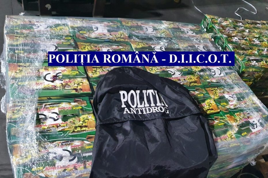 Droguri confiscate în România