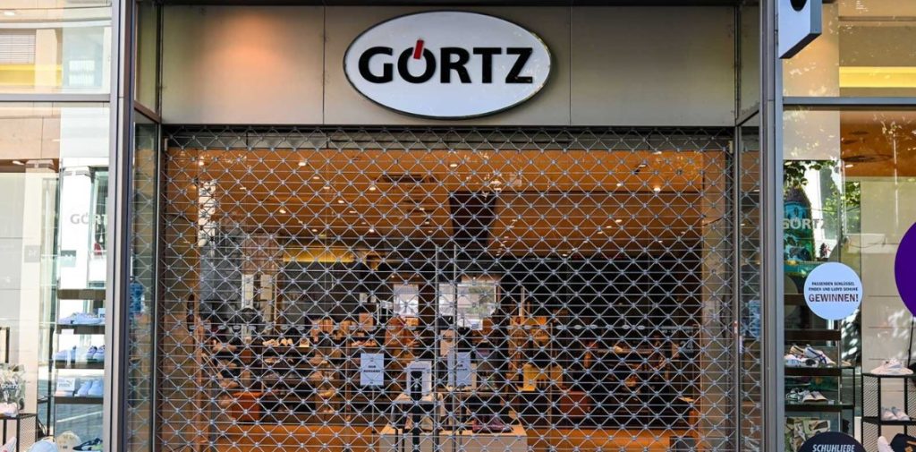 Comerciantul de pantofi Görtz în faliment