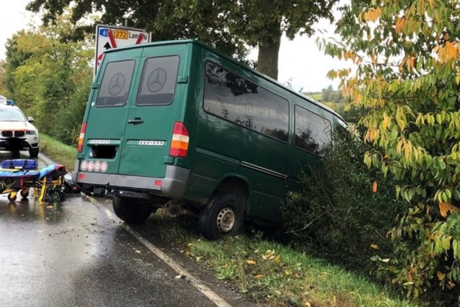 Român grav rănit într-un accident pe B272, în Germania 16 octombrie 2022