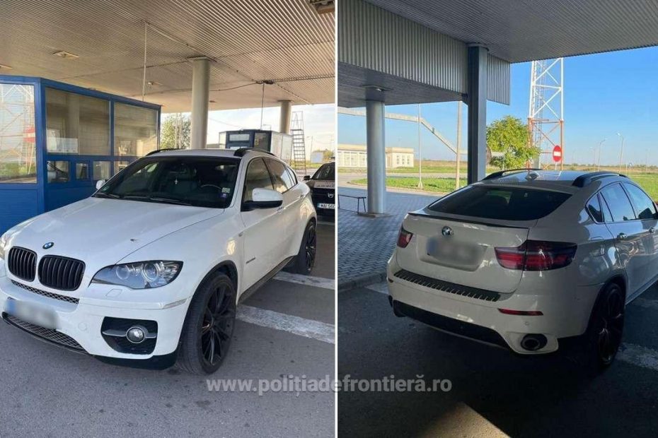 BMW X6 furat din Germania