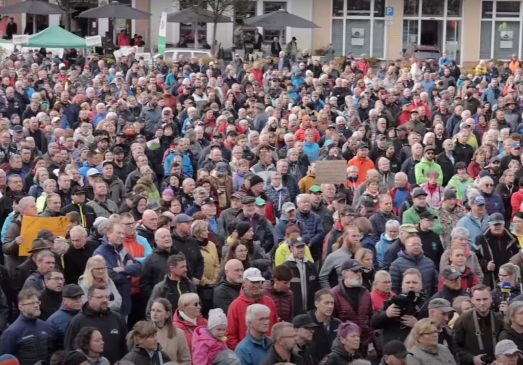 Germania - Proteste împotriva politicii energetice a guvernului