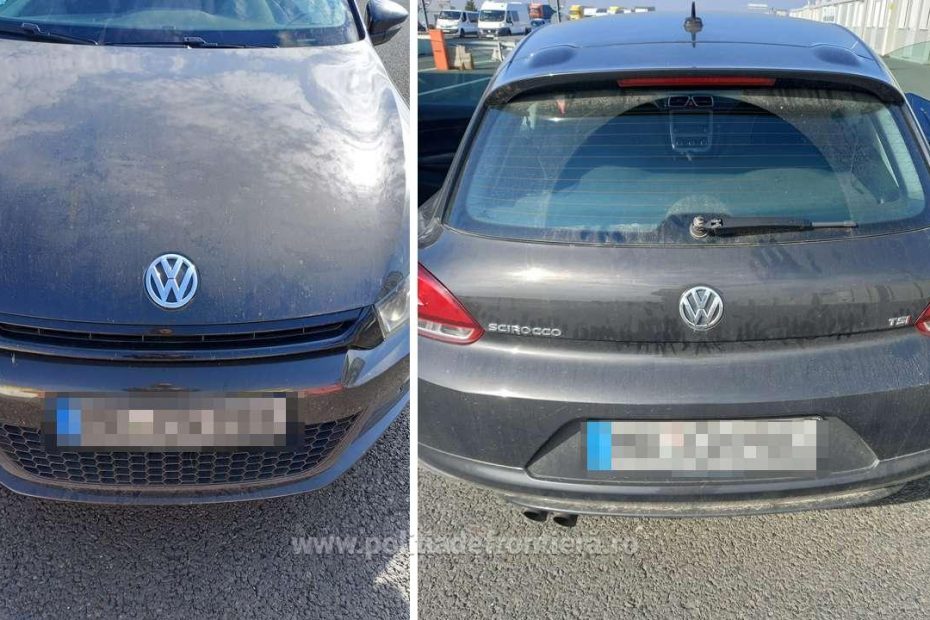 Volkswagen Scirocco furat din Germania