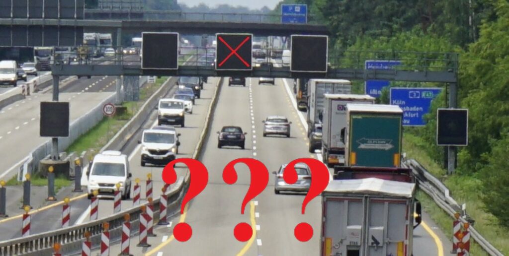 X roșu autostradă Germania