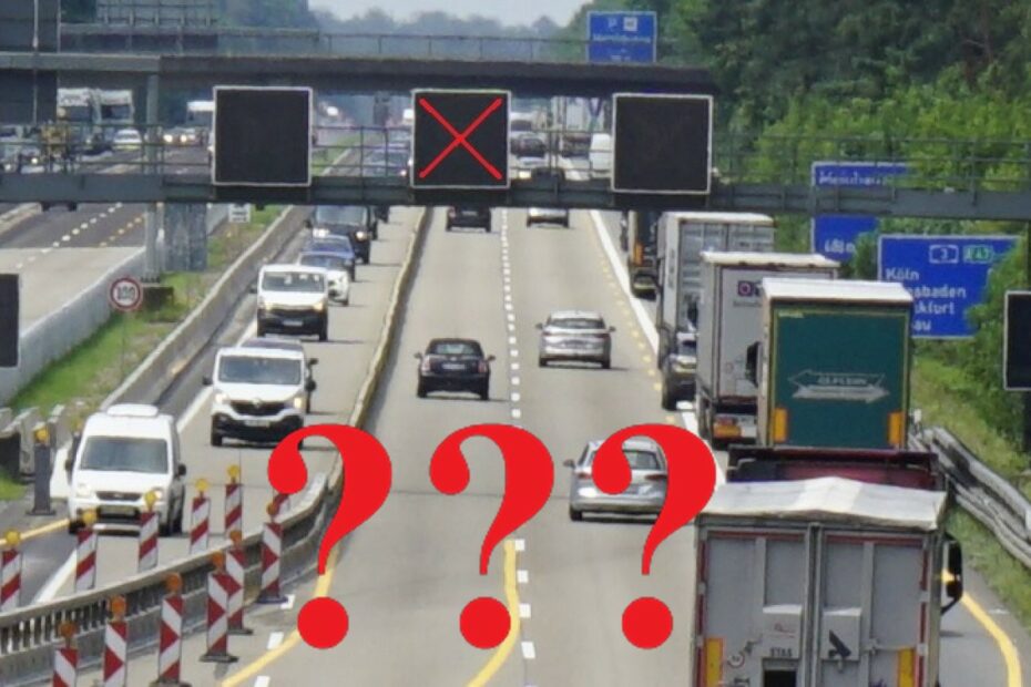 X roșu autostradă Germania