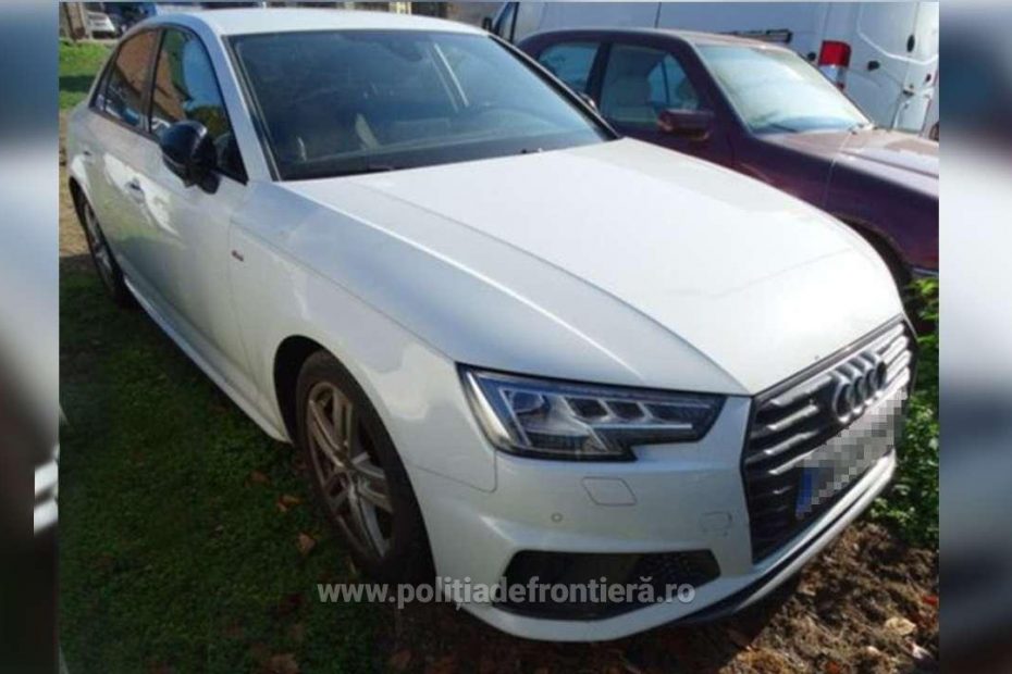 Audi A4 furat din Germania