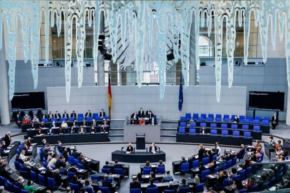 S-a făcut frig în Bundestag, foarte frig!