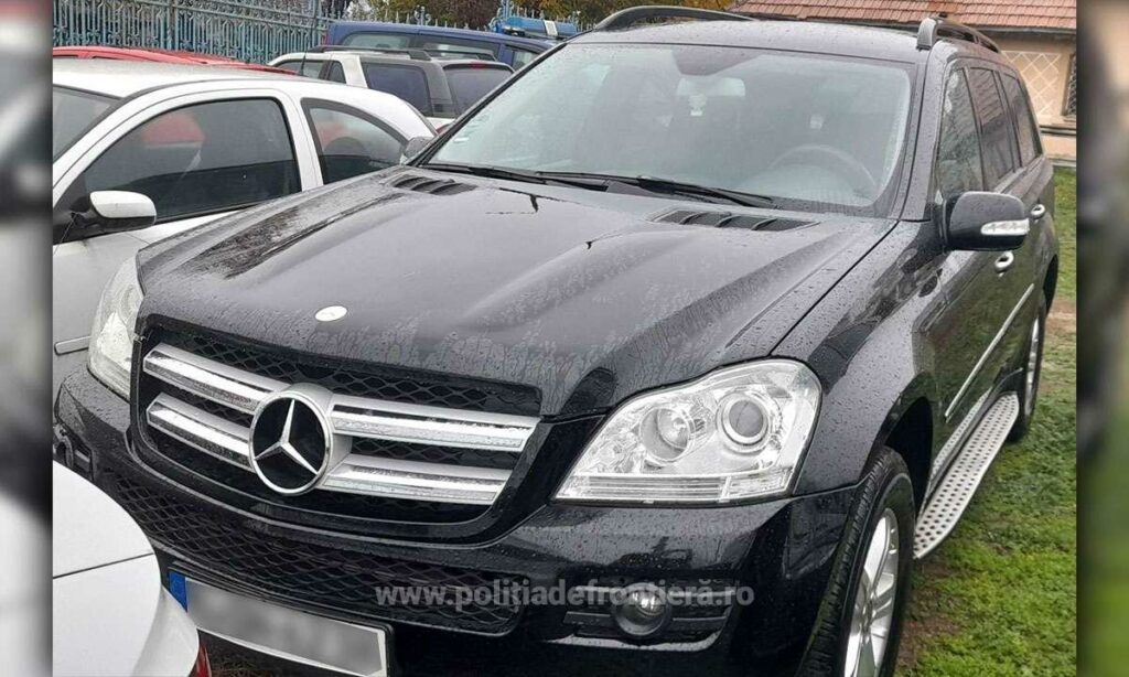 Mercedes căutat de autoritățile din Germania