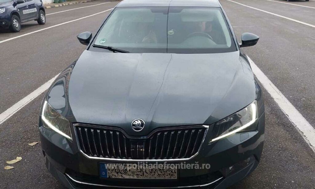 Autoturism luat în leasing din Germania, declarat furat