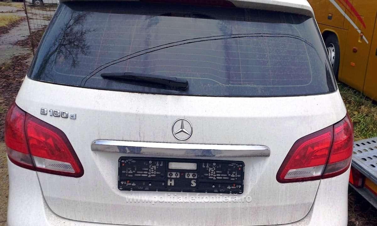 Mercedes Benz furat din Germania