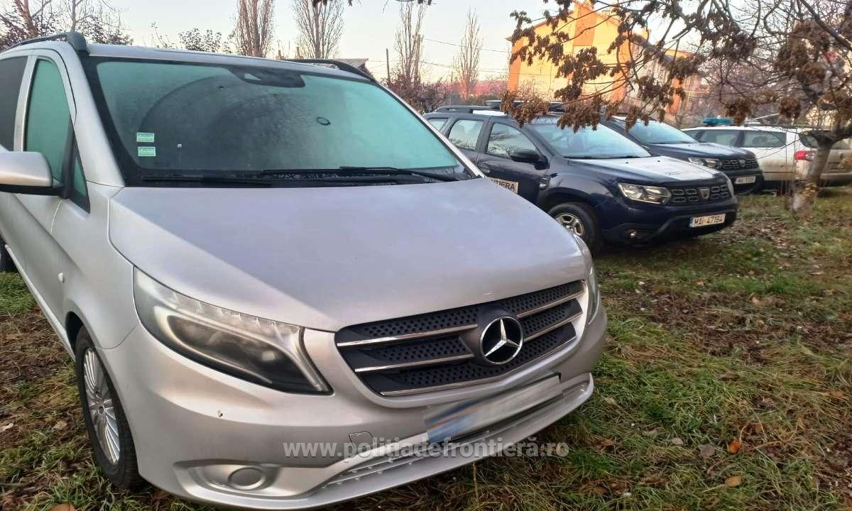 Mercedes Vito furat din Belgia