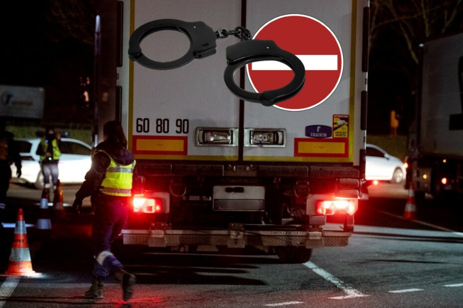Șoferi români de camion condamnați în Franța