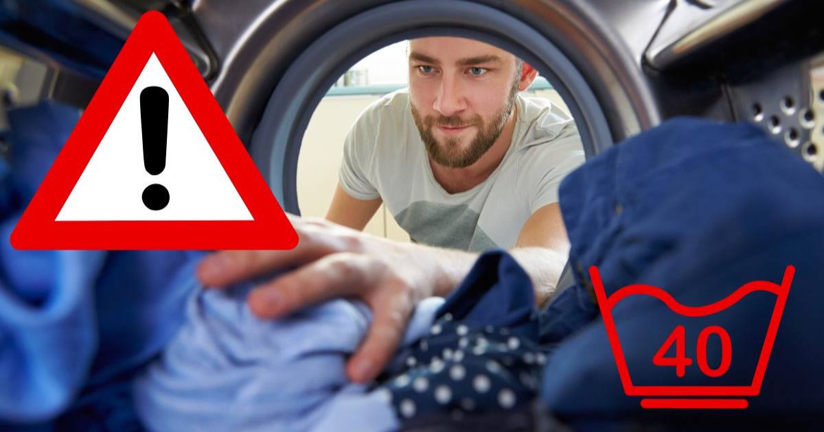Nu vă spălați hainele la 40 de grade