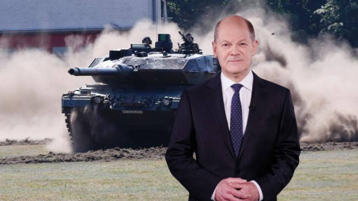 Germania trimite tancuri în Ucraina