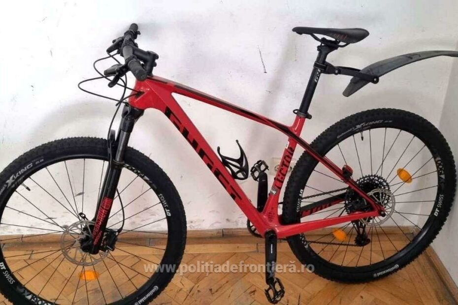 Bicicletă scumpă furată din Germania