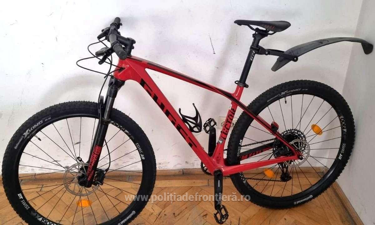 Bicicletă scumpă furată din Germania