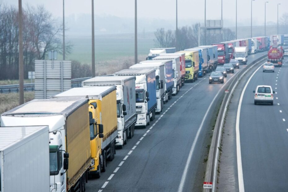 Controale la camioane în Belgia
