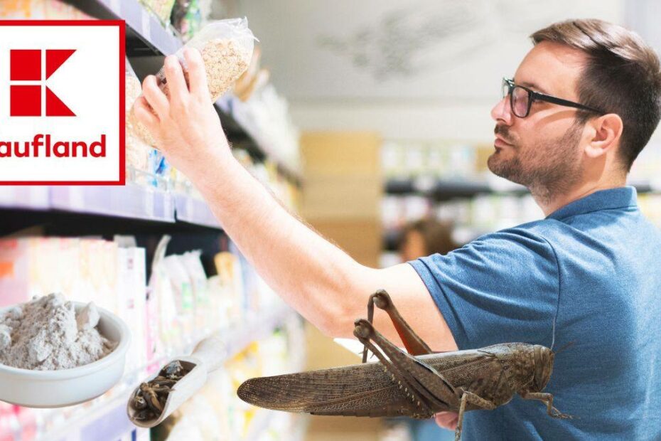 Produse cu adaos de insecte în Kaufland