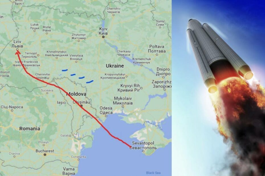 Kiev: Rachete rusești peste România!