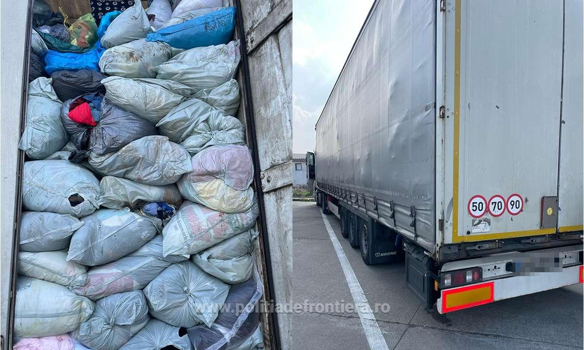 Deșeuri din Germania blocate la frontieră