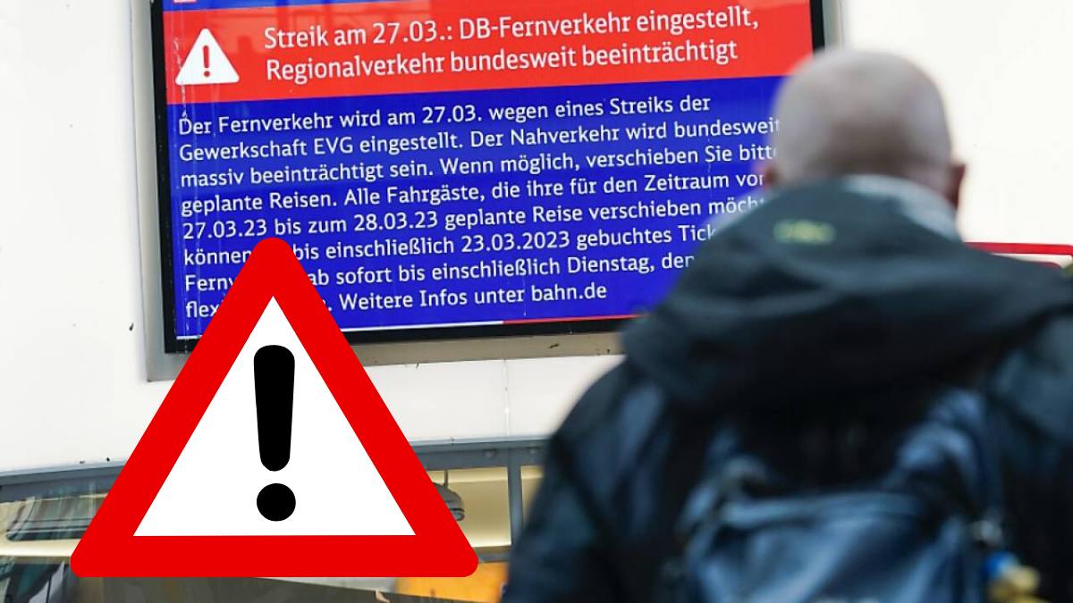 Germania blocată din cauza grevei transporturi