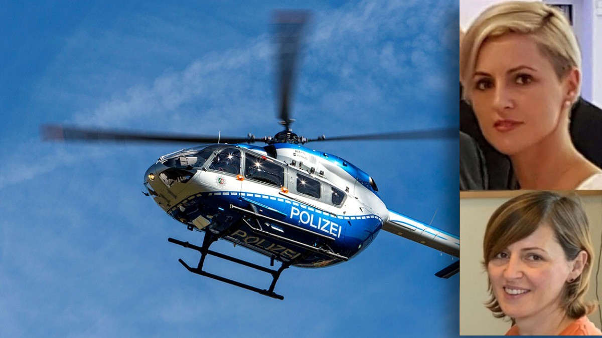 Românca Alexandra R., căutată cu elicopterul poliției