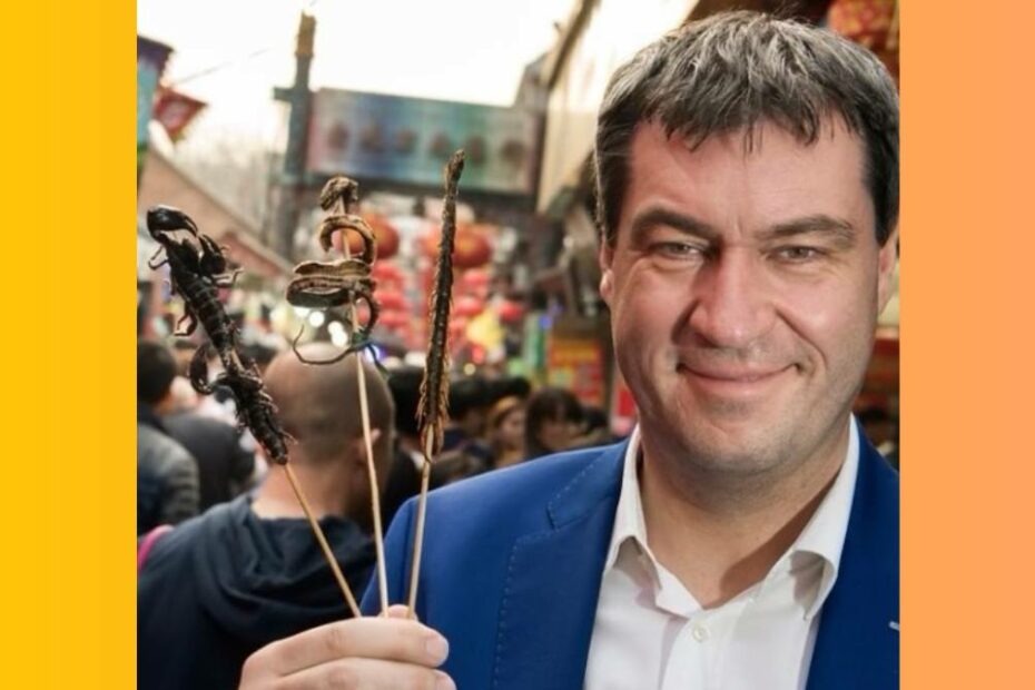 Markus Söder refuză insectele ca hrană