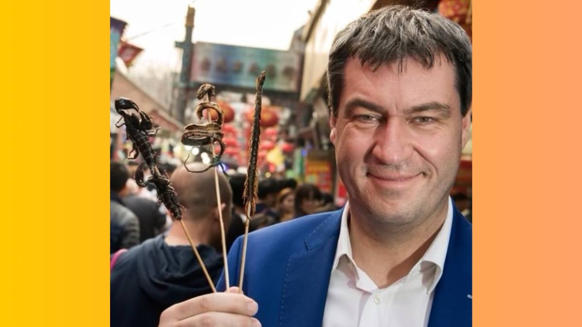 Markus Söder refuză insectele ca hrană