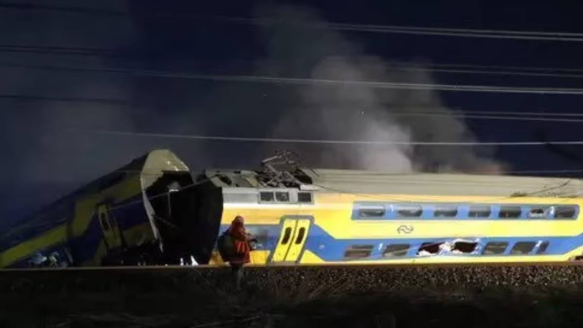 Accident de tren în Olanda