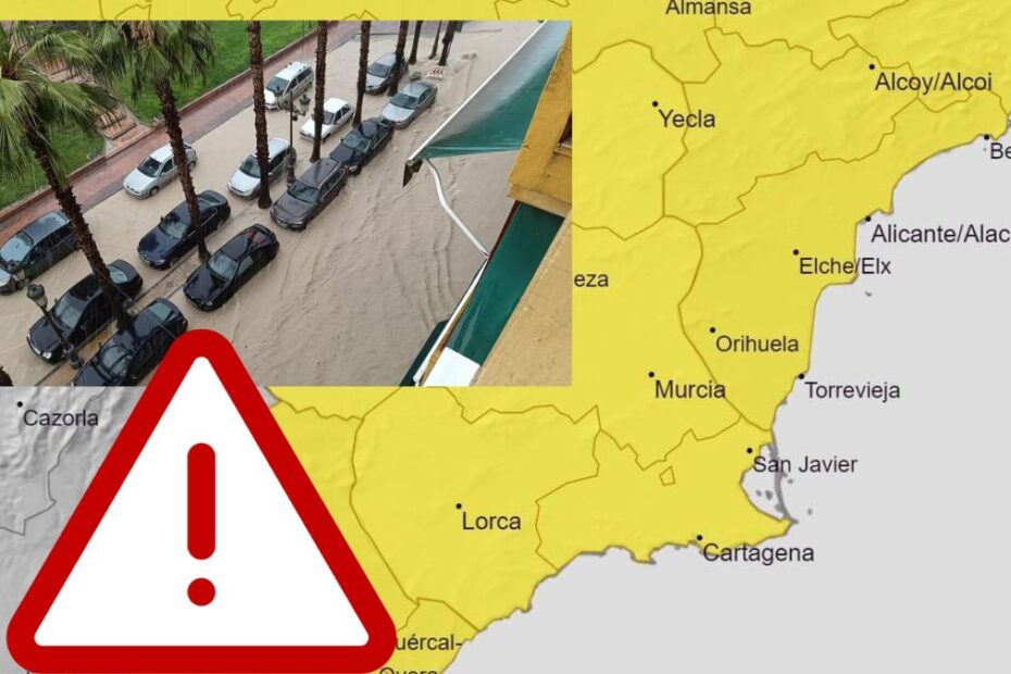 Alertă de călătorie în Spania ploi abundente