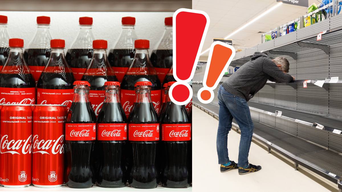 Blocaj de aprovizionare cu Coca-Cola