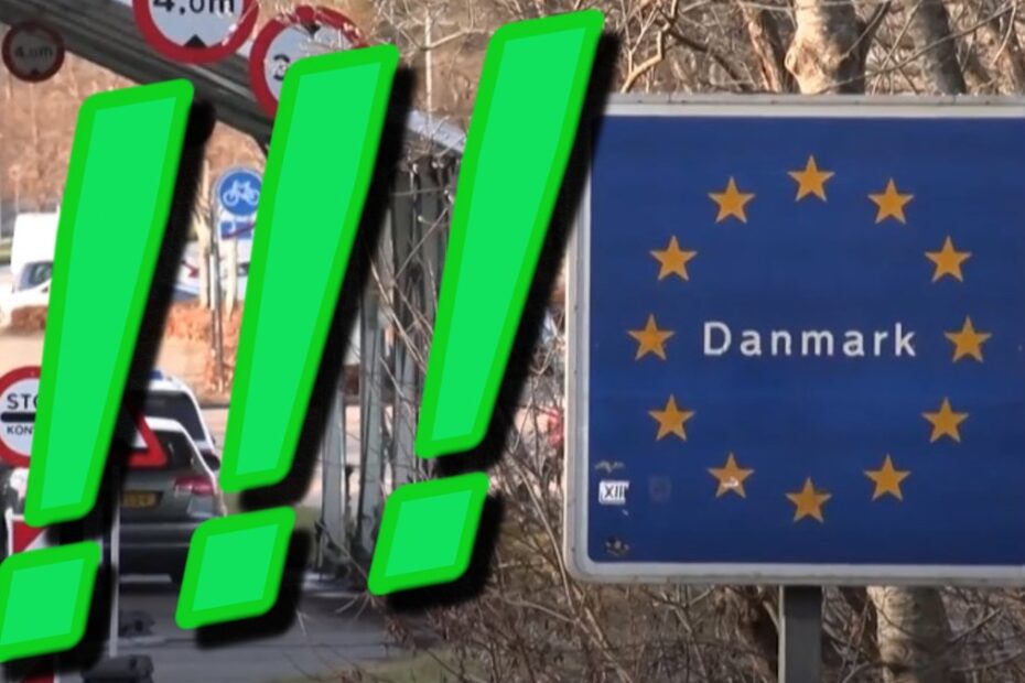 Danemarca renunță la unele dintre controalele de frontieră