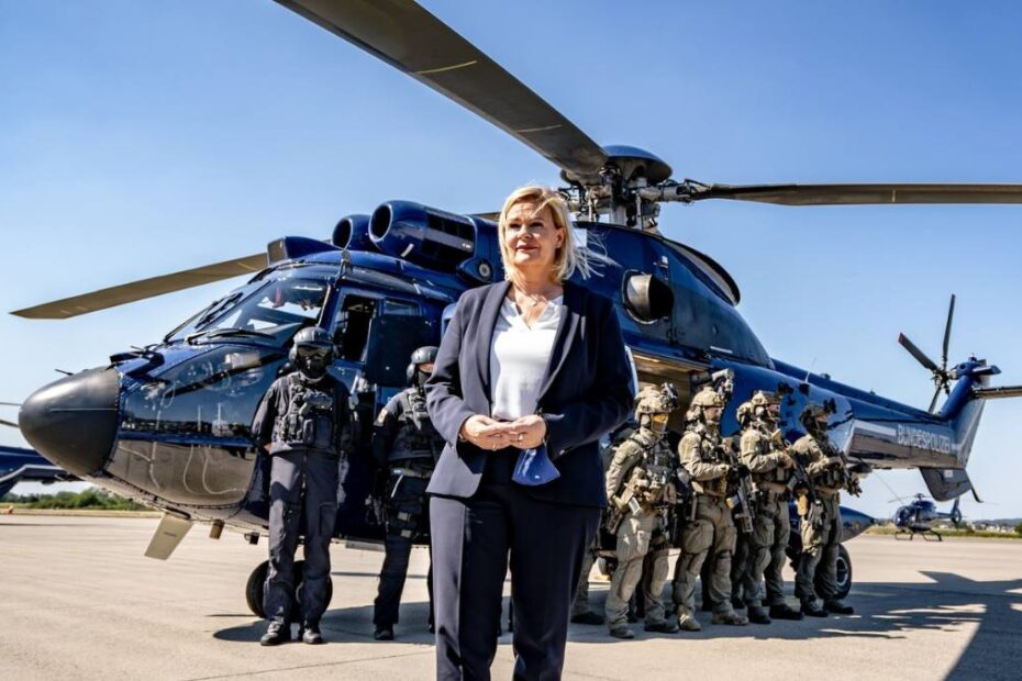 ministrul german de Interne Nancy Faeser