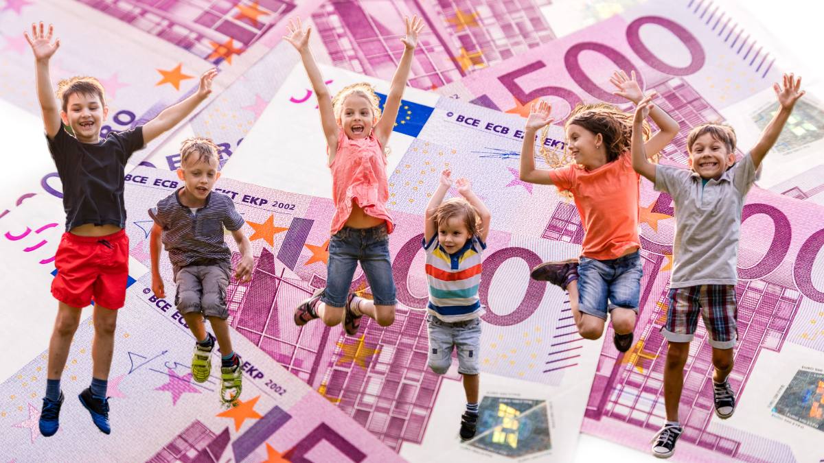 10.000 de euro pentru fiecare copil