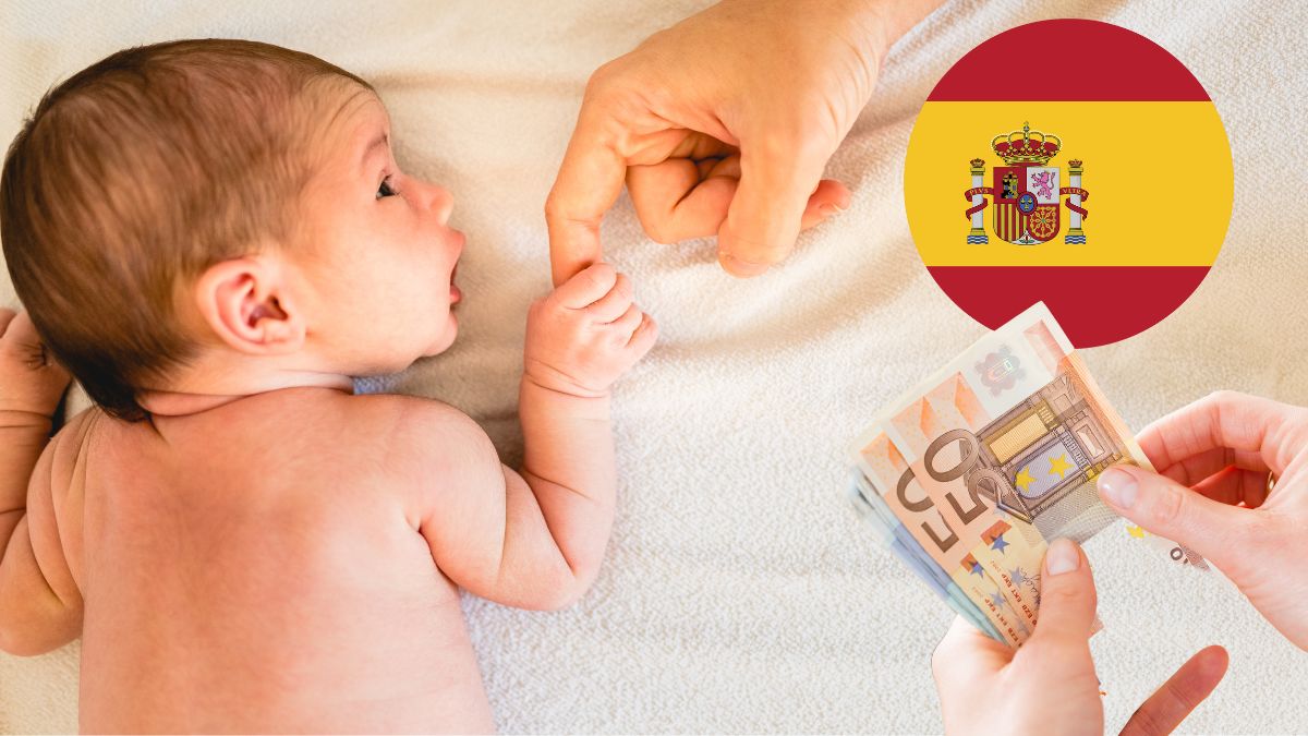 Bani pentru îngrijirea unui copil în Spania